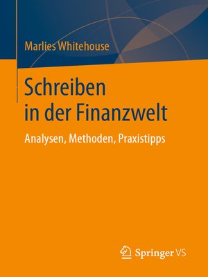 cover image of Schreiben in der Finanzwelt